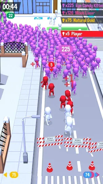 Crowd City (Крауд Сити) МОД/Взлом [Все открыто, Дополнительные деньги и Меню MOD] Screenshot 2
