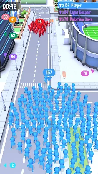 Crowd City (Крауд Сити) МОД/Взлом [Все открыто, Дополнительные деньги и Меню MOD] Screenshot 3