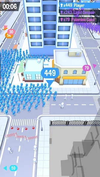 Crowd City (Крауд Сити) МОД/Взлом [Все открыто, Дополнительные деньги и Меню MOD] Screenshot 4