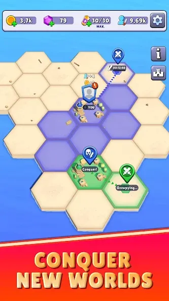 Hole.io МОД/Взлом [Деньги, Монеты и Меню MOD] Screenshot 3