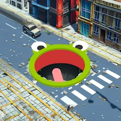 Скачать Взломанная Hole.io (Много скинов и без рекламы) на Андроид