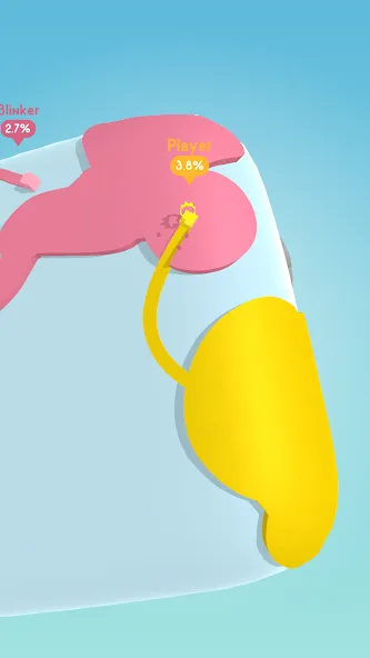 Paper.io 3D МОД/Взлом [Много денег, Монет и Все открыто] Screenshot 1