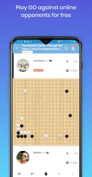 Sente - Online GO — скриншот 2 Sente - Online GO — скриншот 2