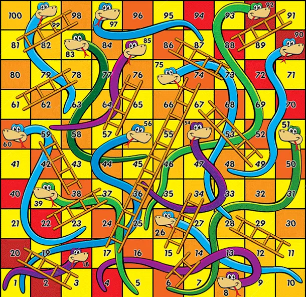Snake and ladder (Змеи и лестницы) МОД/Взлом [Деньги, Монеты и Меню MOD] Screenshot 3