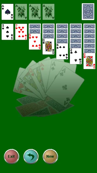 Solitaire game (Солитер игра) МОД/Взлом [Все открыто, Дополнительные деньги и Меню MOD] Screenshot 2