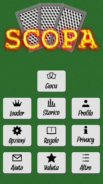 Scopa (Скопа) МОД/Взлом [Много монет, Открытые уровни и Мега MOD] Screenshot 1