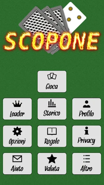 Scopone (Скопоне) МОД/Взлом [Все открыто, Дополнительные деньги и Меню MOD] Screenshot 1