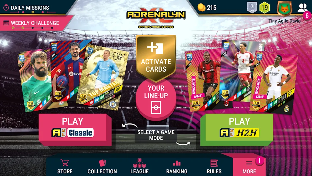 Panini FIFA 365 AdrenalynXL™ (Панини ФИФА 365 АдреналинХЛ) МОД/Взлом [Бесконечные деньги, Монеты и Мега MOD] Screenshot 1