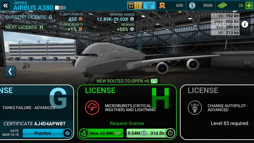 Airline Commander: Flight Game (ЭЙРЛАЙН КОМАНДЕР) МОД/Взлом [Много денег, Монет и Все открыто] Screenshot 4