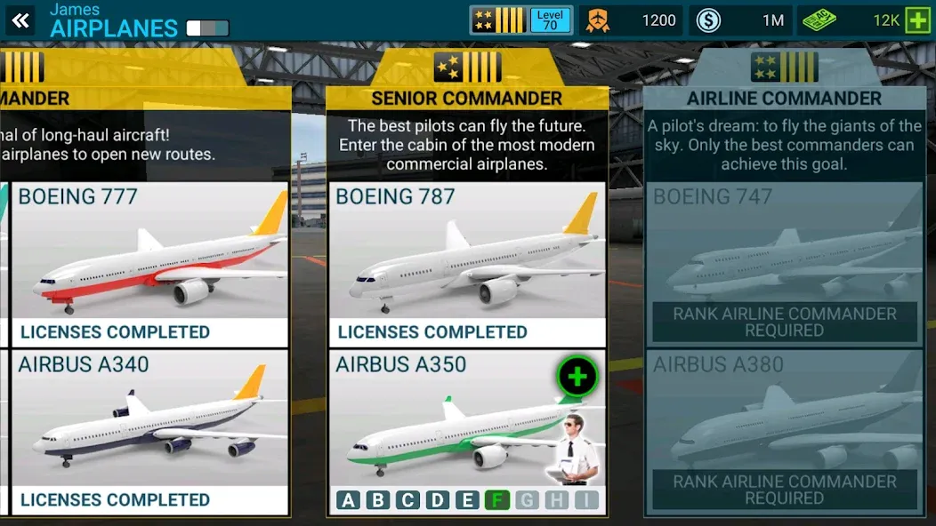 Airline Commander: Flight Game (ЭЙРЛАЙН КОМАНДЕР) МОД/Взлом [Много денег, Монет и Все открыто] Screenshot 5