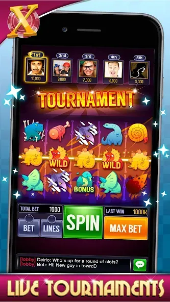 Casino X (Казино Икс) МОД/Взлом [Бесконечные деньги, Монеты и Мега MOD] Screenshot 3
