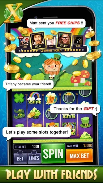 Casino X (Казино Икс) МОД/Взлом [Бесконечные деньги, Монеты и Мега MOD] Screenshot 5