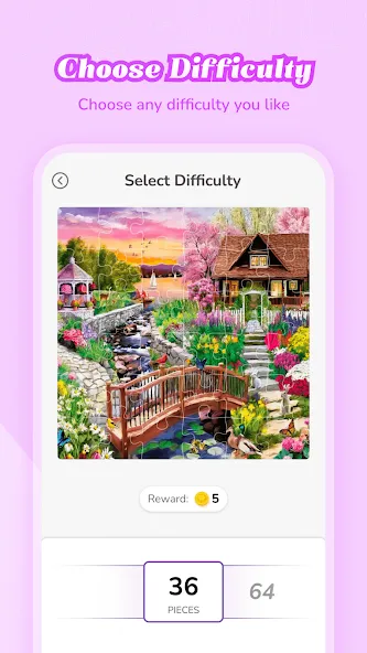 Fantasy Jigsaw - HD Puzzle (Фэнтези Пазл) МОД/Взлом [Деньги, Монеты и Меню MOD] Screenshot 2