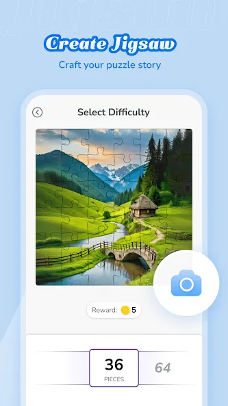 Fantasy Jigsaw - HD Puzzle (Фэнтези Пазл) МОД/Взлом [Деньги, Монеты и Меню MOD] Screenshot 5