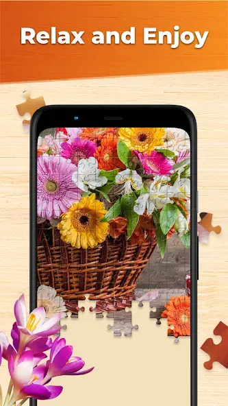 Jigsaw Puzzles HD Puzzle Games МОД/Взлом [Много монет, Открытые уровни и Мега MOD] Screenshot 1