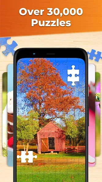 Jigsaw Puzzles HD Puzzle Games МОД/Взлом [Много монет, Открытые уровни и Мега MOD] Screenshot 2