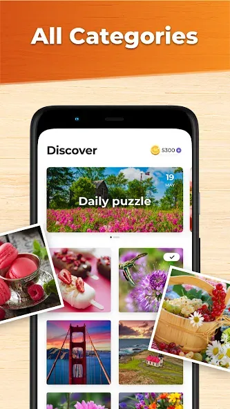 Jigsaw Puzzles HD Puzzle Games МОД/Взлом [Много монет, Открытые уровни и Мега MOD] Screenshot 3