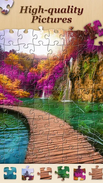 Jigsawscapes® - Jigsaw Puzzles (Джигсоускейпс) МОД/Взлом [Много монет, Открытые уровни и Мега MOD] Screenshot 5