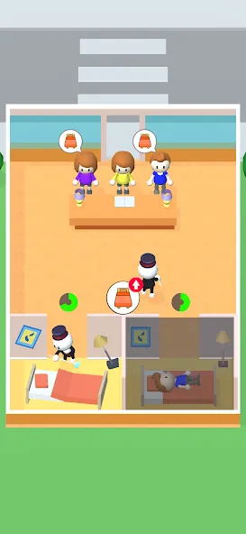 My Hotel Life (Мой отельная жизнь) МОД/Взлом [Много монет, Открытые уровни и Мега MOD] Screenshot 1