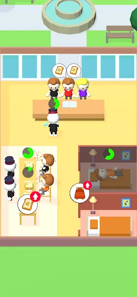 My Hotel Life (Мой отельная жизнь) МОД/Взлом [Много монет, Открытые уровни и Мега MOD] Screenshot 2