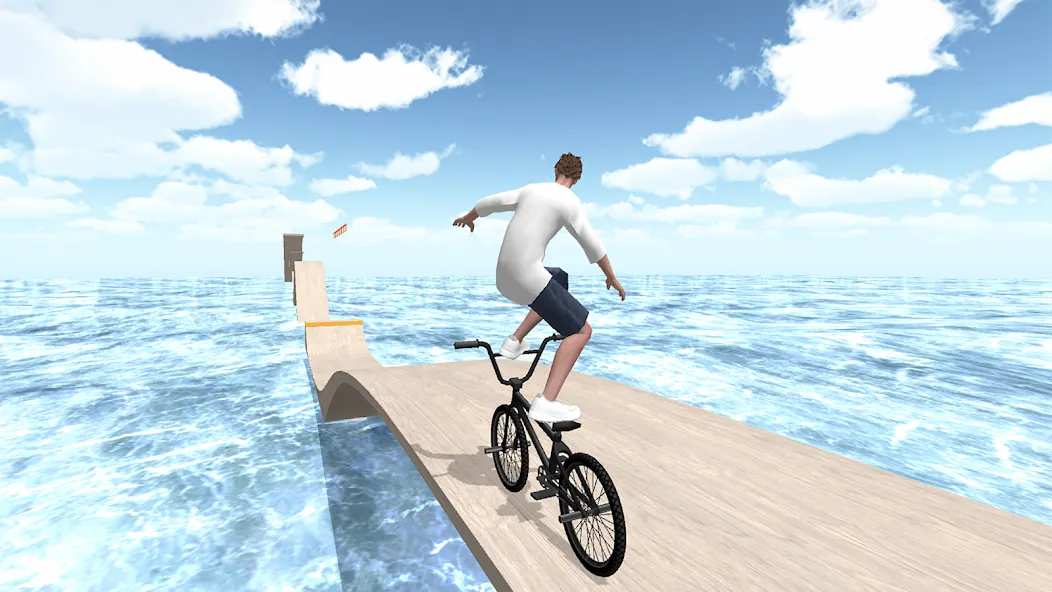 BMX Space (БМХ Спейс) МОД/Взлом [Бесконечные деньги, Монеты и Мега MOD] Screenshot 4