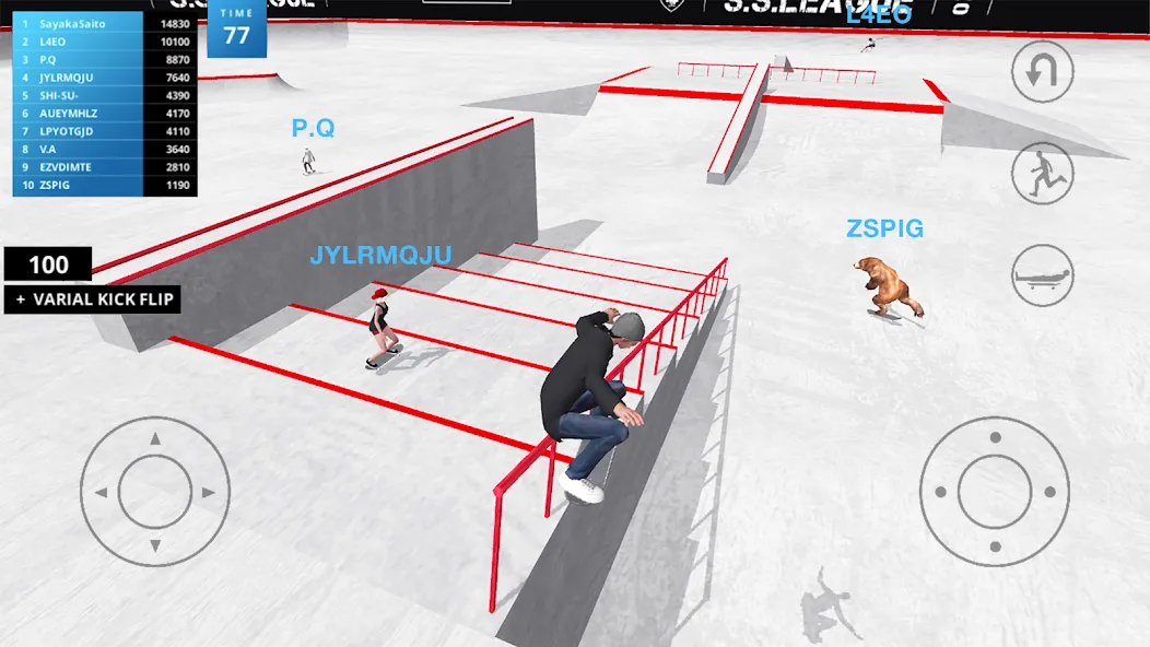 Skate Space (Скейт Спейс) МОД/Взлом [Деньги, Монеты и Меню MOD] Screenshot 1
