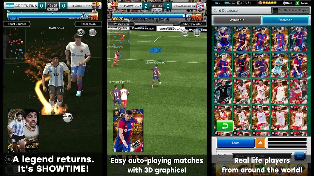 eFootball™  CHAMPION SQUADS (Игровой режим настоящего футбола  Чемпионские команды) МОД/Взлом [Много денег, Монет и Все открыто] Screenshot 2