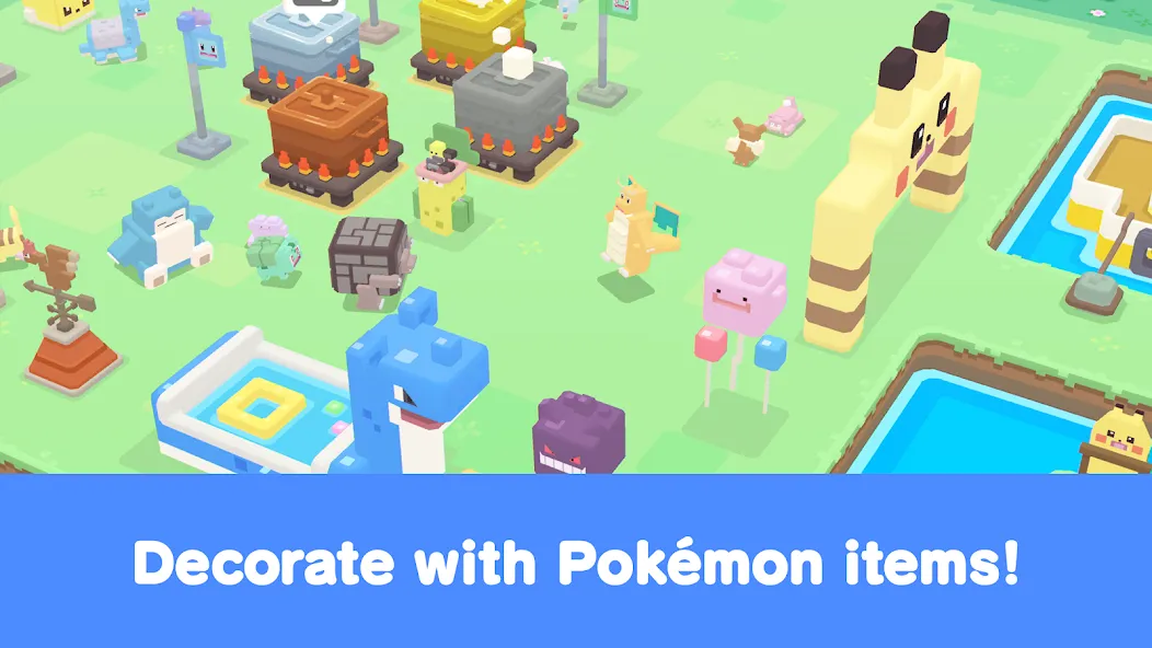 Pokémon Quest МОД/Взлом [Меню, Бесконечные монеты и Открытые уровни] Screenshot 4