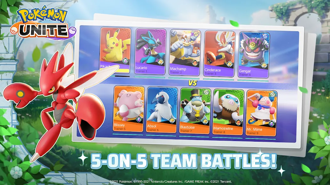 Pokémon UNITE МОД/Взлом [Много денег, Монет и Все открыто] Screenshot 3