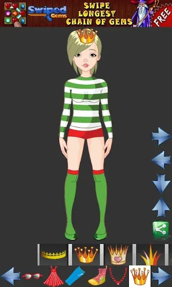 Dress up Princess for kids МОД/Взлом [Меню, Бесконечные монеты и Открытые уровни] Screenshot 3