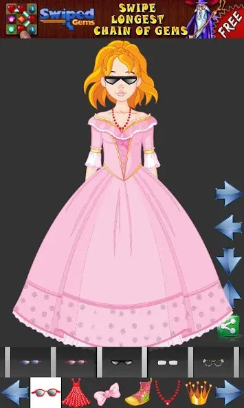 Dress up Princess for kids МОД/Взлом [Меню, Бесконечные монеты и Открытые уровни] Screenshot 5