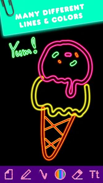 Drawing Game for girls МОД/Взлом [Деньги, Монеты и Меню MOD] Screenshot 5