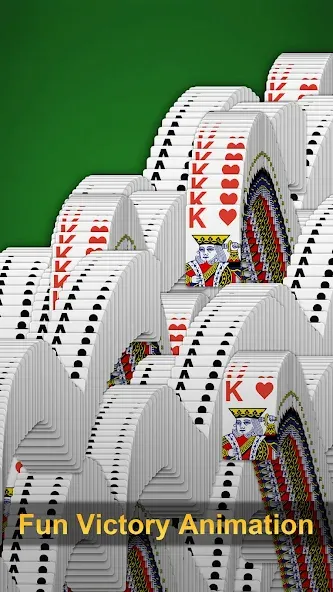 Klondike Solitaire - Patience МОД/Взлом [Все открыто, Дополнительные деньги и Меню MOD] Screenshot 3
