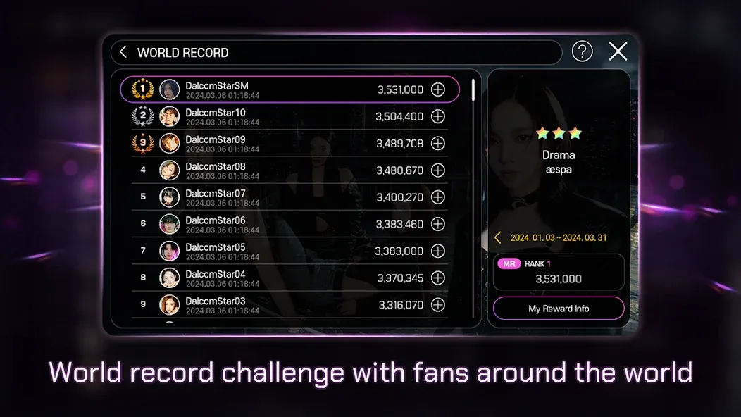 SUPERSTAR SMTOWN (уперСтар СМТАУН) МОД/Взлом [Меню, Бесконечные монеты и Открытые уровни] Screenshot 4
