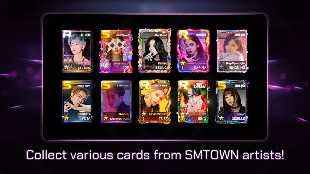 SUPERSTAR SMTOWN (уперСтар СМТАУН) МОД/Взлом [Меню, Бесконечные монеты и Открытые уровни] Screenshot 5