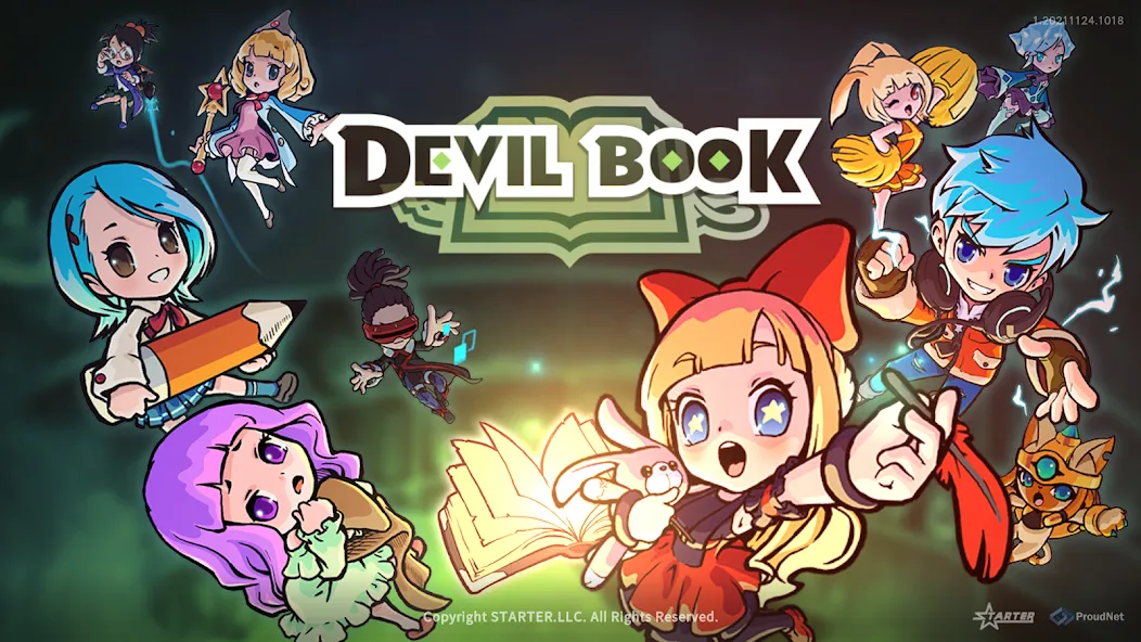 Devil Book: Hand-Drawn MMO (Дэвил Бук) МОД/Взлом [Много монет, Открытые уровни и Мега MOD] Screenshot 1