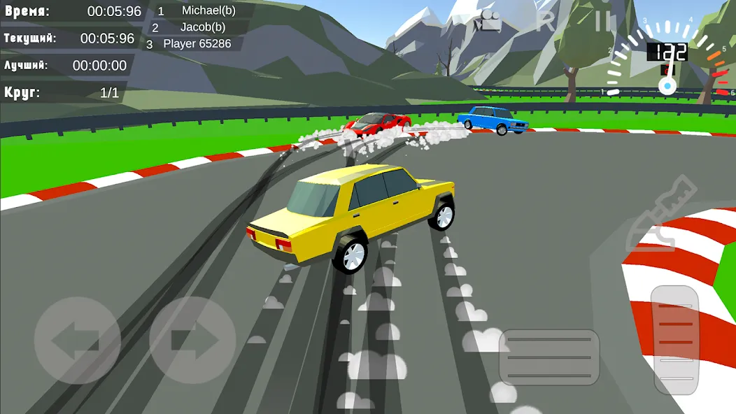 Drift in Car МОД/Взлом [Бесконечные деньги, Монеты и Мега MOD] Screenshot 2