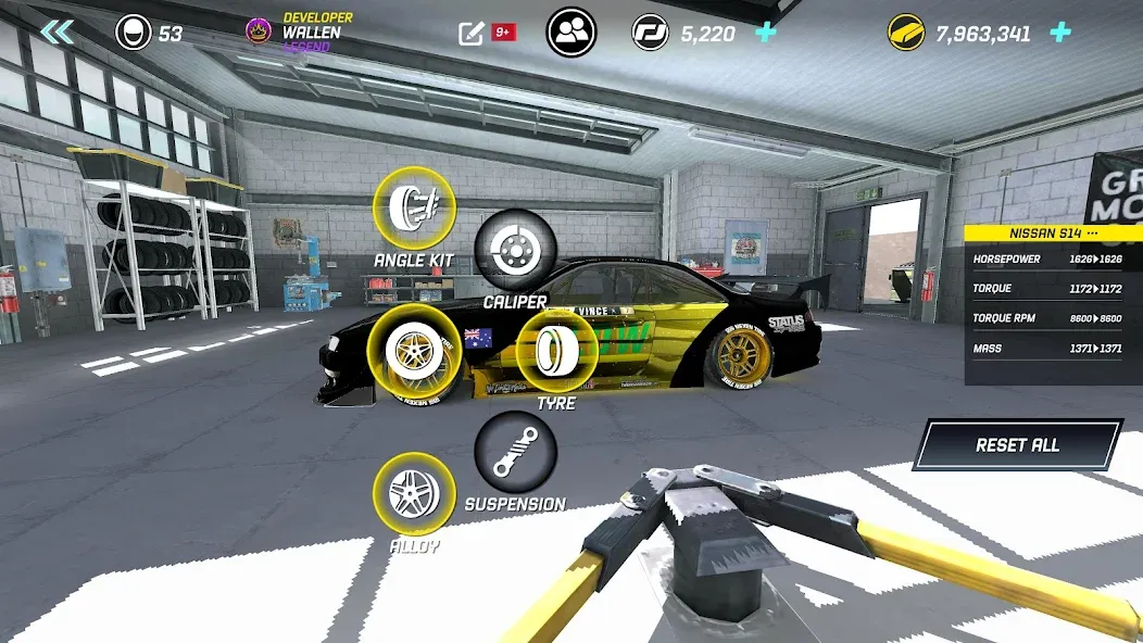 Torque Drift (Торк Дрифт) МОД/Взлом [Деньги, Монеты и Меню MOD] Screenshot 2