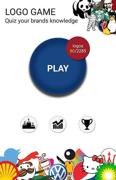 Quiz: Logo game МОД/Взлом [Много денег, Монет и Все открыто] Screenshot 1