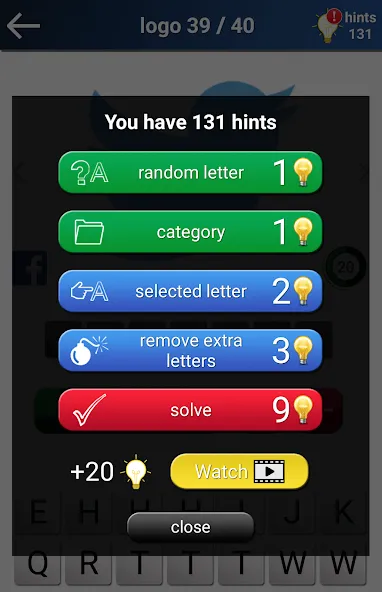 Quiz: Logo game МОД/Взлом [Много денег, Монет и Все открыто] Screenshot 4