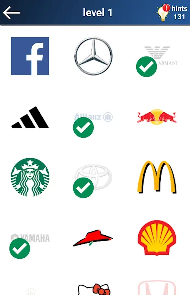 Quiz: Logo game МОД/Взлом [Много денег, Монет и Все открыто] Screenshot 5