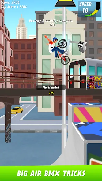 Max Air BMX (Макс Эйр БМХ) МОД/Взлом [Все открыто, Дополнительные деньги и Меню MOD] Screenshot 1