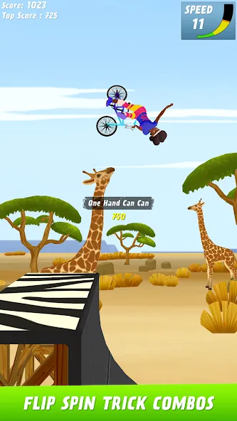 Max Air BMX (Макс Эйр БМХ) МОД/Взлом [Все открыто, Дополнительные деньги и Меню MOD] Screenshot 2