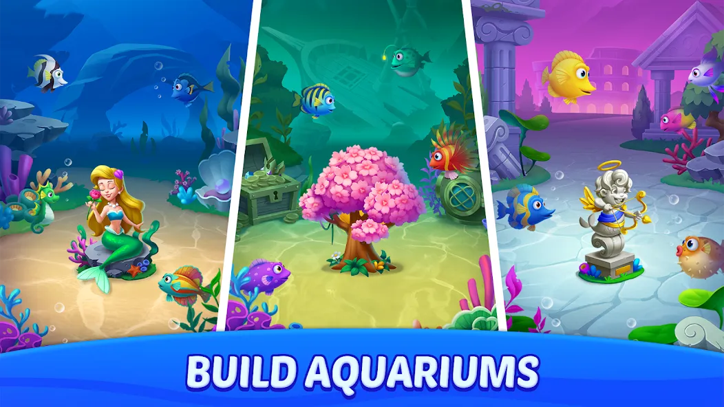 Block Puzzle Ocean МОД/Взлом [Деньги, Монеты и Меню MOD] Screenshot 3