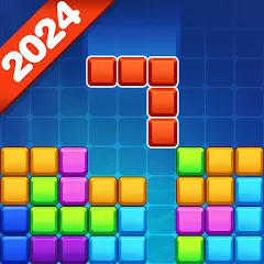 Скачать Взломанная Block Puzzle Ocean на Андроид (Без рекламы)