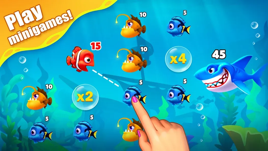 Solitaire Ocean МОД/Взлом [Много монет, Открытые уровни и Мега MOD] Screenshot 2