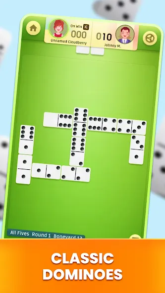 Dominoes: Classic Dominos Game МОД/Взлом [Меню, Бесконечные монеты и Открытые уровни] Screenshot 1