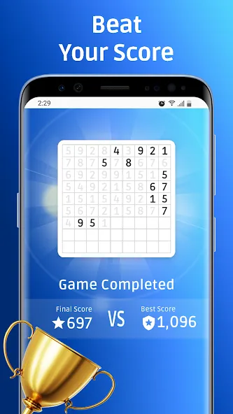 Number Crunch - Number Games (Намбер Пазл) МОД/Взлом [Деньги, Монеты и Меню MOD] Screenshot 5