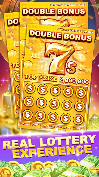 Lottery Scratchers Master (Лотерейные скретчкарты мастер) МОД/Взлом [Много монет, Открытые уровни и Мега MOD] Screenshot 3