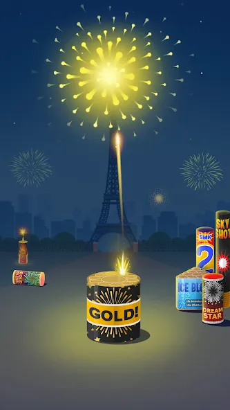 Diwali Firecrackers Simulator (Дивали Файркрекерс Симулятор) МОД/Взлом [Много денег, Монет и Все открыто] Screenshot 4